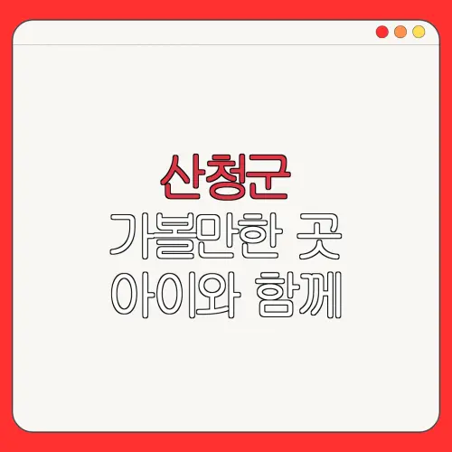 산청군 가볼만한 곳 아이와 함께 |펜션 | 숙박페스타 |숙박 할인